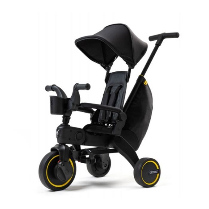 Doona Liki tricycle trike - Special Edition Just Black
