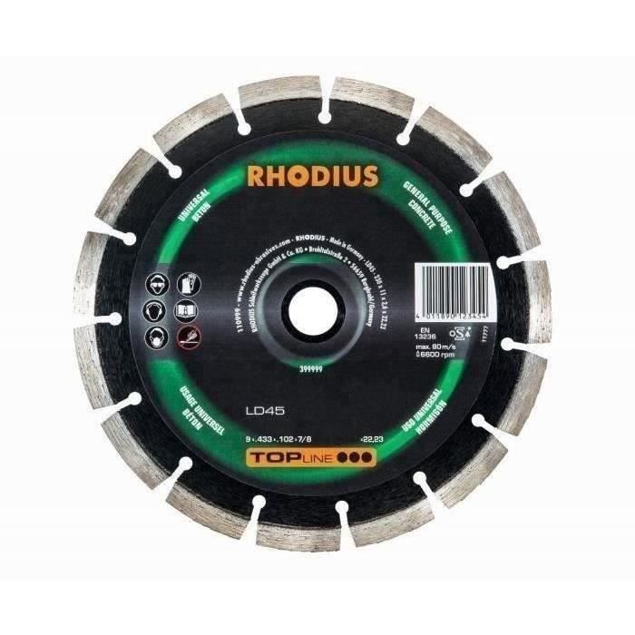 Disque diamant segmenté TOPLINE Ø400mm, segments (longueur x épaisseur) 11 x 3,2mm, alésage 25,4mm