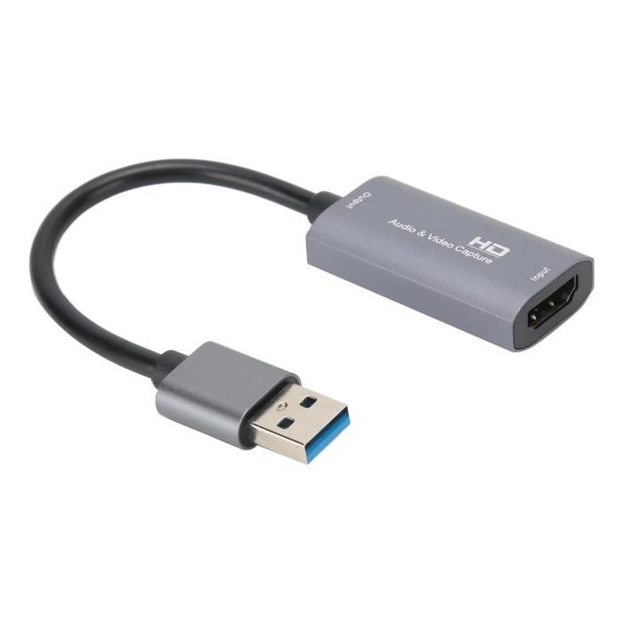 Carte De Capture Péritel USB 2.0 - Enregistreur Vidéo Jeu TV Léger Et Portable
