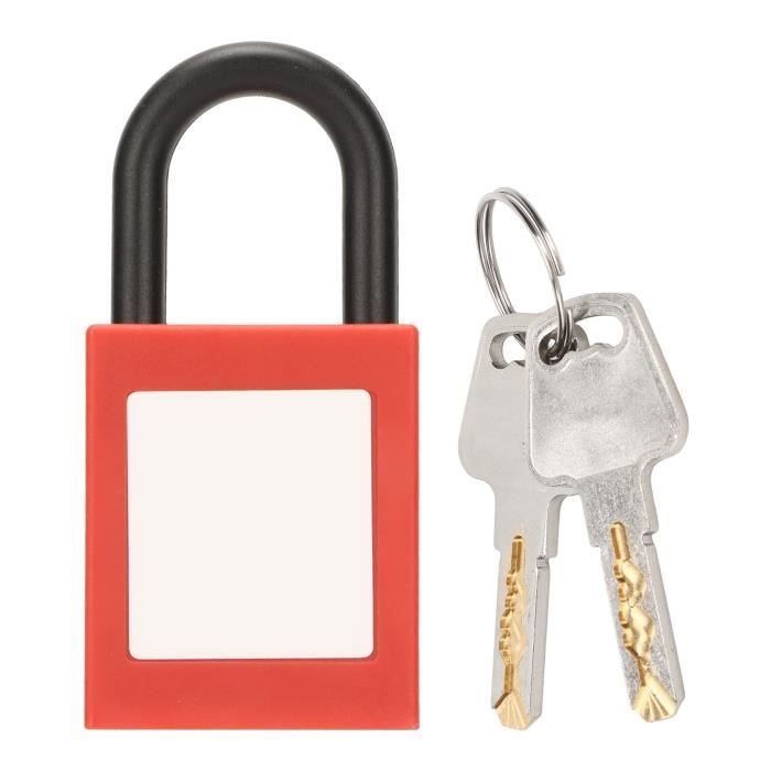 Verrouillage Soupape Lock-out Avec Cadenas – Sécurité Gaz & Réservoirs (80 Mm)