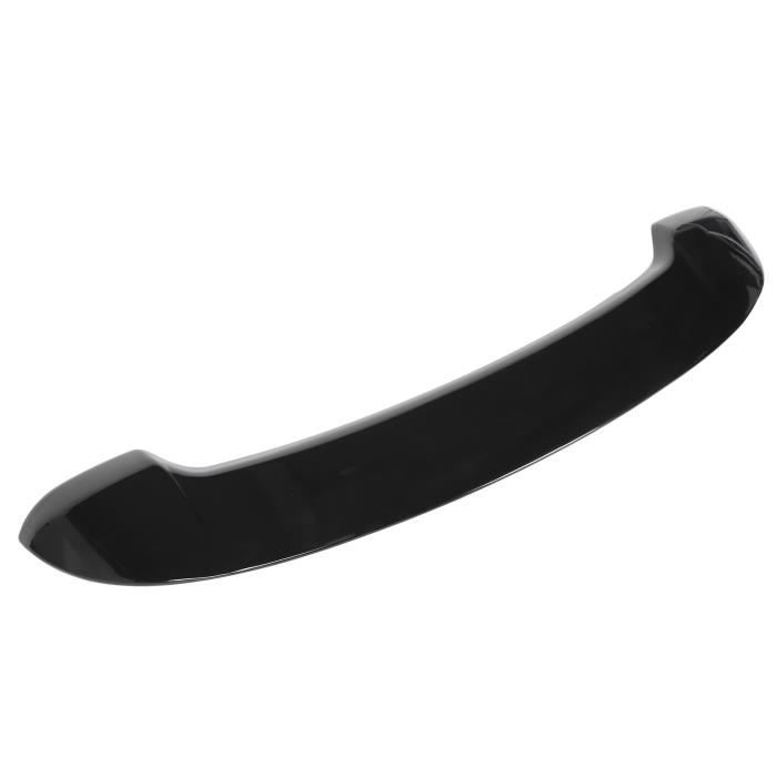 Spoiler Arrière Voiture En ABS - Motif Fibre De Carbone Noir 99x9.5cm | Lidzopas | Aileron Autocollant Avec Ruban Adhésif