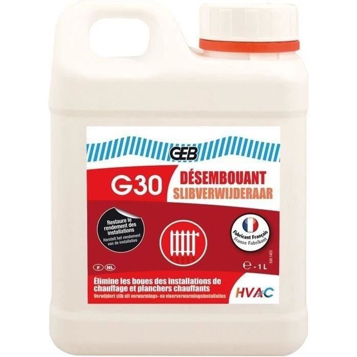 GEB Désembouant G30 - Bidon de 1 L
