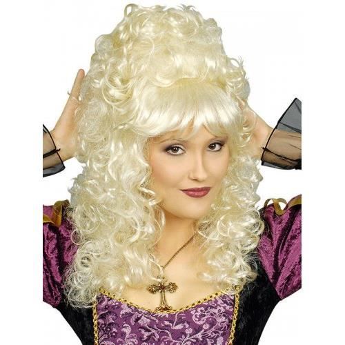 perruque baroque femme