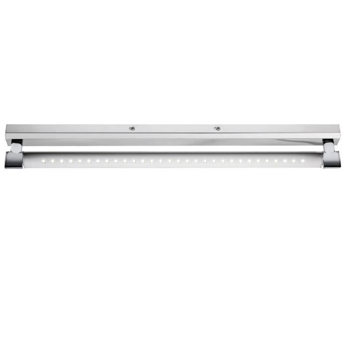 Applique murale à LED chromée réglable L 62 cm PICTURE II