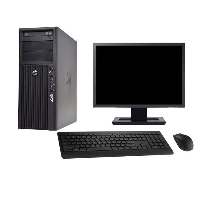 PC Tour HP WorkStation Z220 Ecran 27 G2020 RAM 8Go Disque 1To Windows 10 Wifi Reconditionné - Hewlett-Packard reconditionné disponible sur Cdiscount Seconde Vie