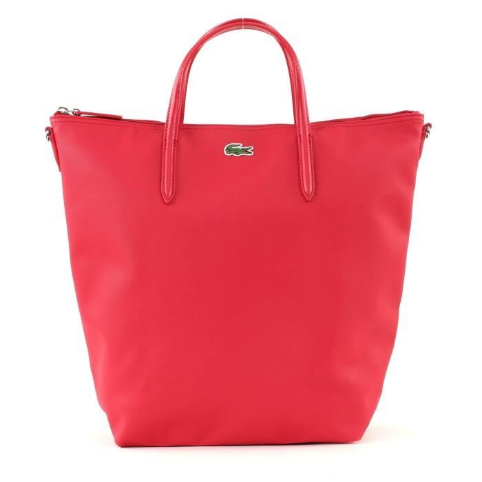 lacoste vertical tote