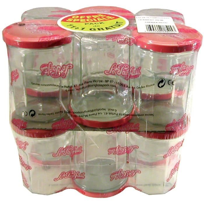Confiturier à capsule Le Parfait - 385 ml - Par12