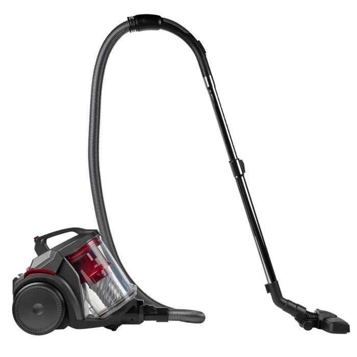 filtre EPA E12 lavable MD 19407 MEDION aspirateur cyclonique Puissance 800 watts utilisation dans un rayon de 5 m bleu conteneur à poussière avec capacité de 2 litres