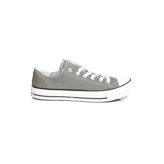 converse femme basse grise