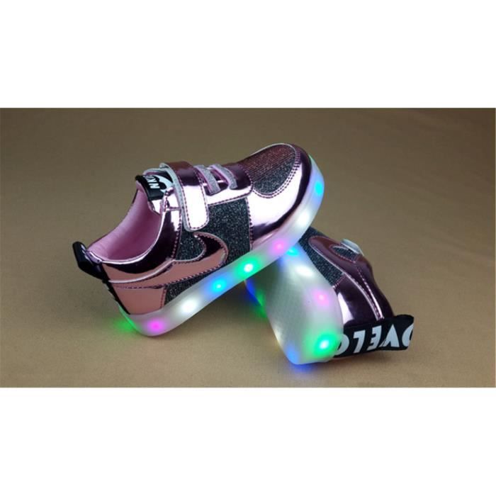 chaussure lumiere garcon