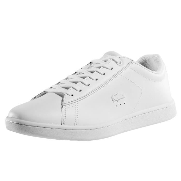 Chaussure homme blanche lacoste 2025