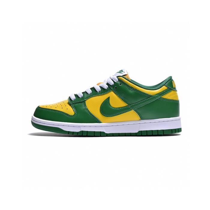 Basket Vert Synthetique Plat Lacets Vert Cdiscount Chaussures