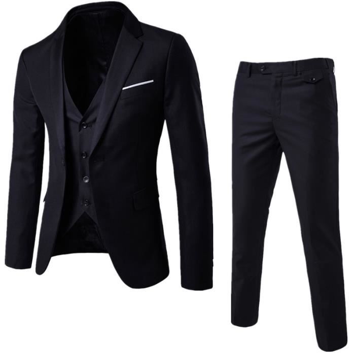 Costume Gilet Pantolon Costume Mariage Homme 3 Pieces Costume Pour