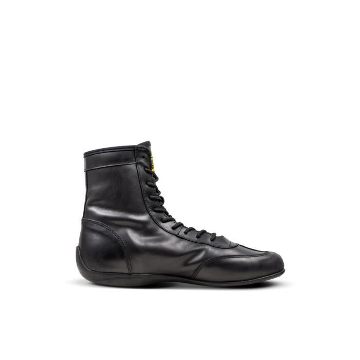 paire de chaussures de boxe en cuir punch rexton - black - 40