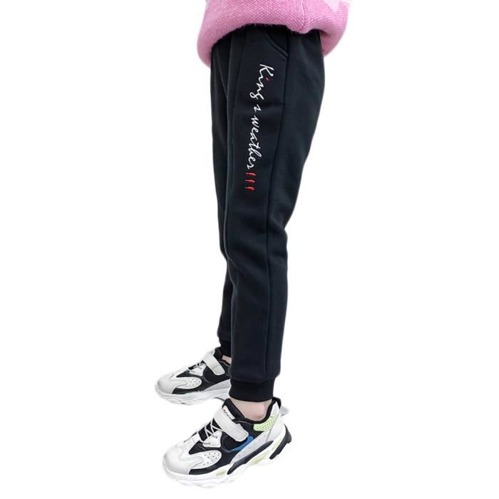 Pantalon de Jogging pour Fille Enfant Pantalon de Surv tement