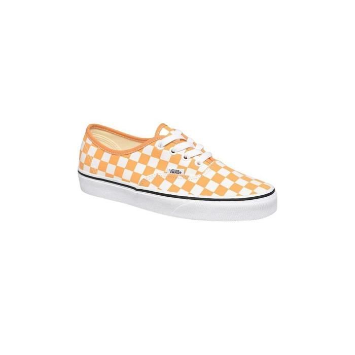 vans checkerboard jaune