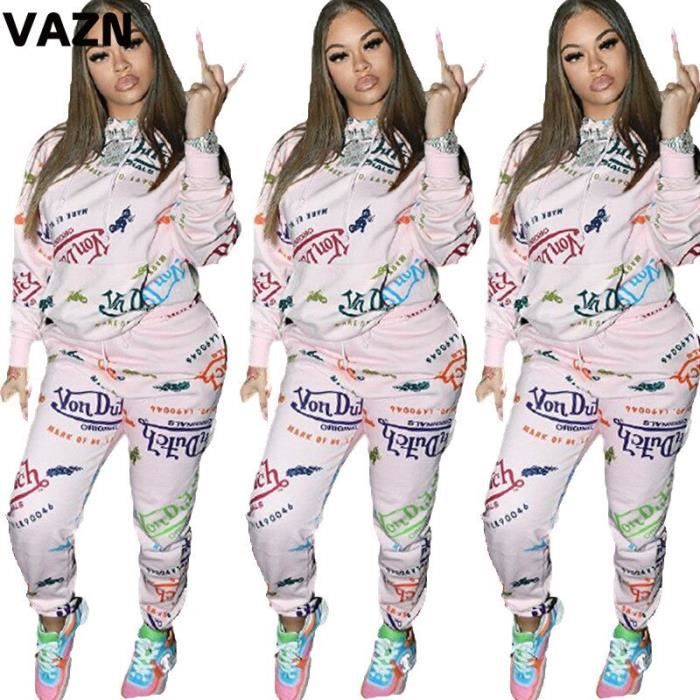 Sportswear VAZN 2020 nouvelle impression confortable femmes Sport