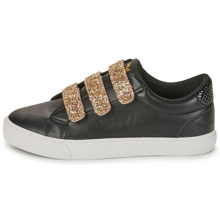 Basket Kaporal Femme Tippy Noir Scratch Confortable et Tendance Noir Cdiscount Chaussures