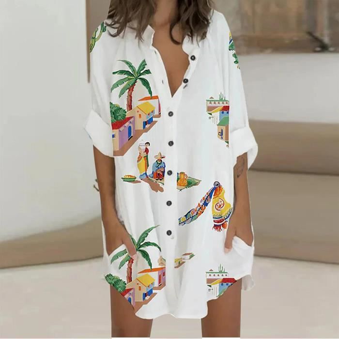 Robe online chemise ete