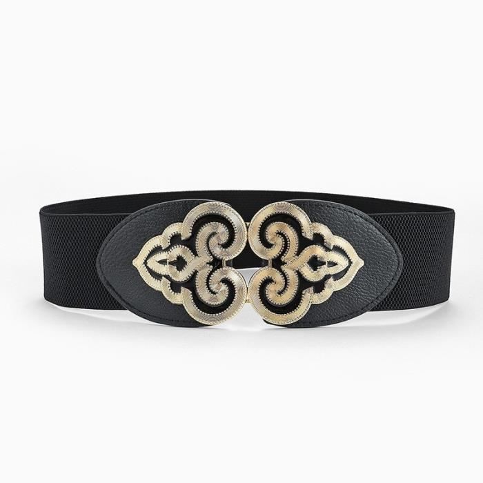 WELROG Ceinture élastique Pour Femme - Ceinture Large Pour Femme