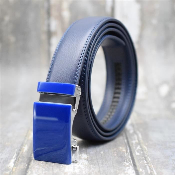 Ceinture En Cuir Pour Femme à Boucle Automatique - Longueur Réglable, Style Tendance - Pour Pantalons, Robes, Manteaux - 7