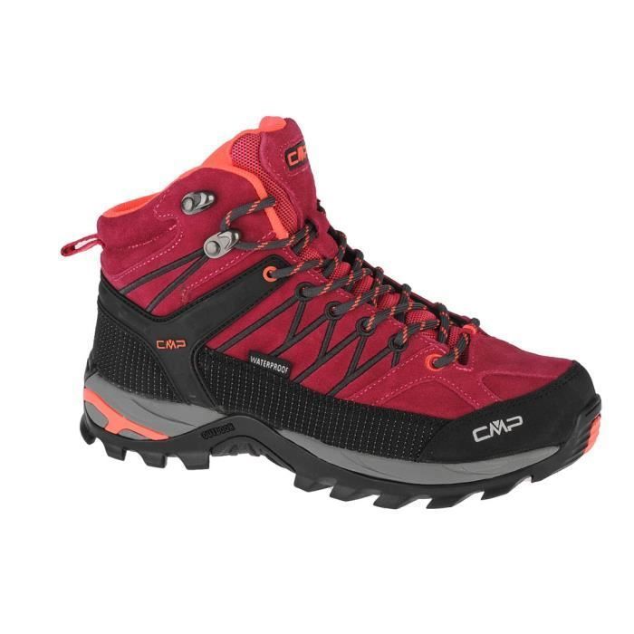 CMP Femme Elettra Mid - Chaussures De Randonnée Hautes Imperméables Et Confortables