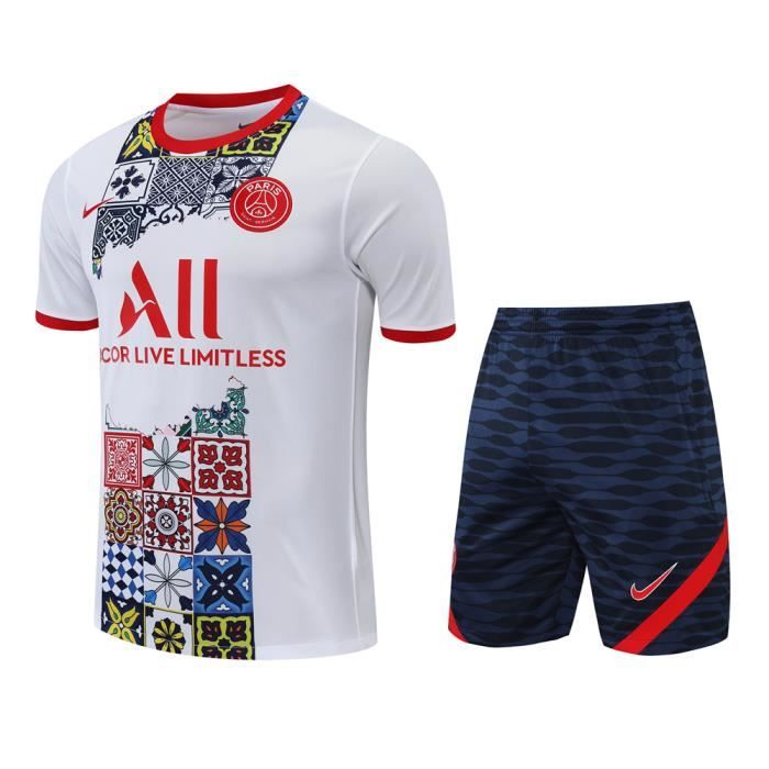 Survetements de Foot PSGx Pairs Maillot Football Homme Adult
