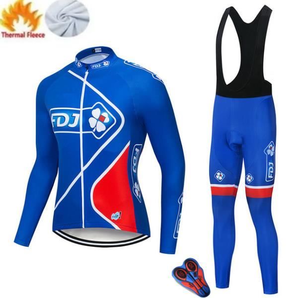 Maillot Cyclisme Homme Manches Longues - Respirant Et Poches Arrière