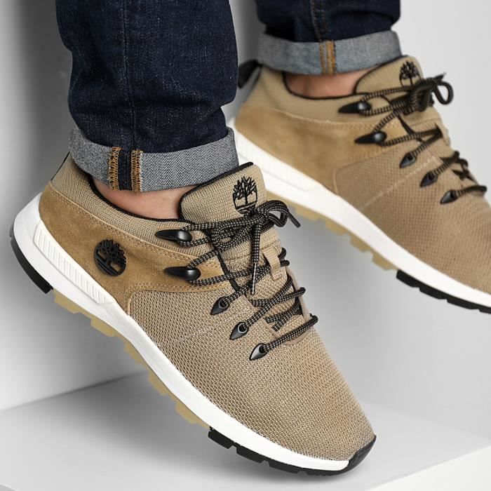 Basket timberland kaki shop
