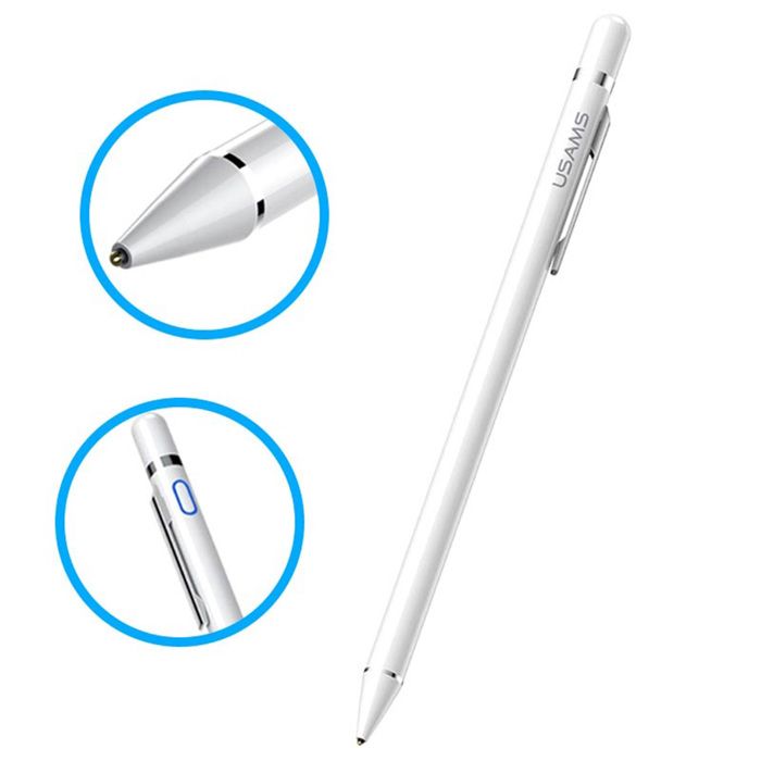 USAMS STYLET CAPACITIF ACTIF US-ZB057 - BLANC