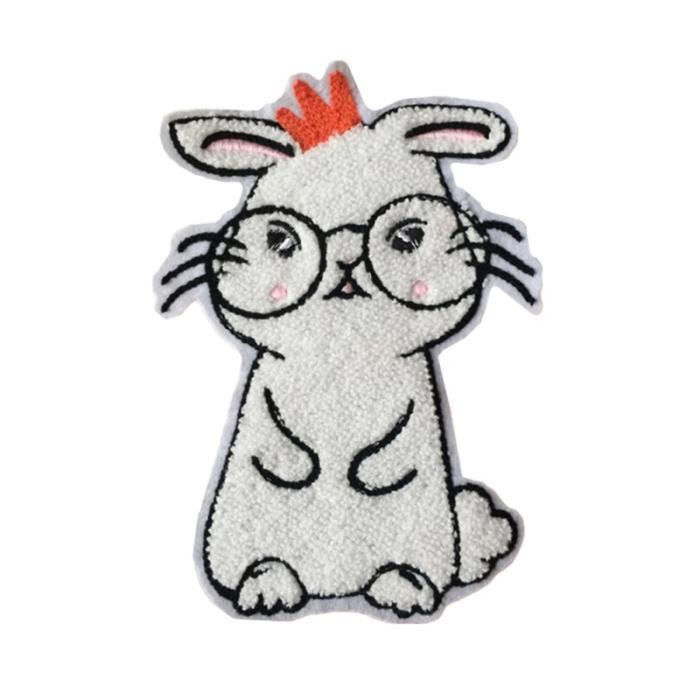 Patch De Lapin De Dessin Anime De Vetements De Broderie A Coudre De Correctifs Deco Couture Renfort Patch Thermocollant Achat Vente Renfort Patch Patch De Lapin De Dessin Cdiscount