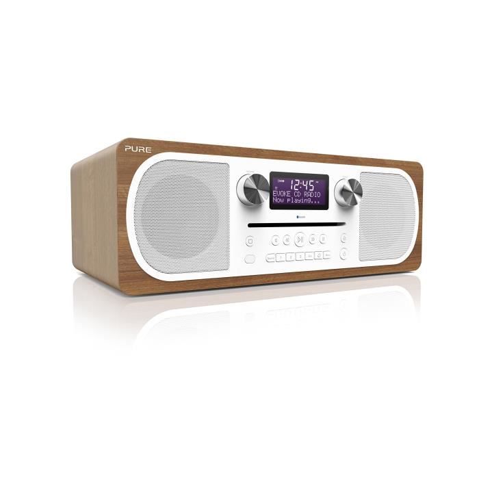 Pure Evoke CD6 Radio DAB avec lecture de musique CD et Bluetooth