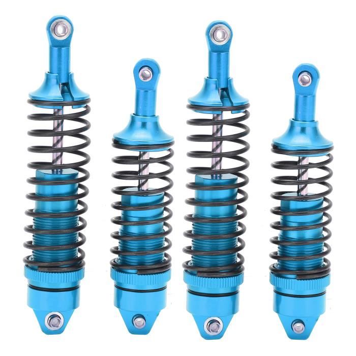 Lot De 4 Amortisseurs RC Réglables En Alliage D'aluminium – Compatibles Tamiya TT-01, TT-02, TA05, TL-01, TA03, MF-01X