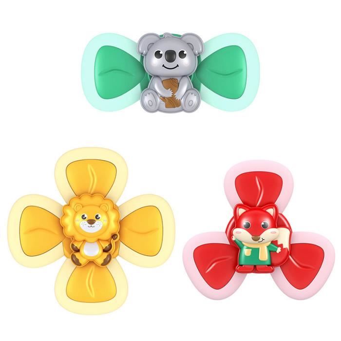 3pcs Jouet De Bain Ventouse Jouet Pour Enfants Jouet De Bain Rotatif Moulin A Vent Dessin Anime Spin Jouet Pour Bebe Cdiscount Puericulture Eveil Bebe