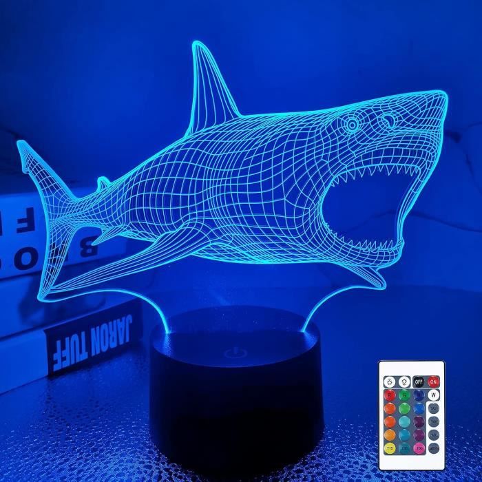 Veilleuse LED Océan Plongeur & Tortue – Lampe Résine Époxy Mer Profonde Sur Socle Bois