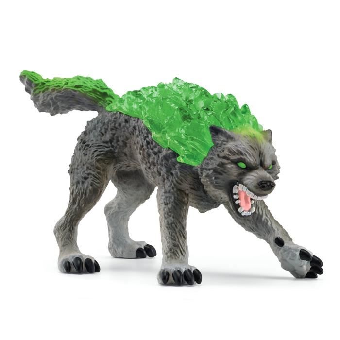 Figurine Loup de Pierre - Jouet pour Enfant de 7 ans - SCHLEICH 70153 Eldrador