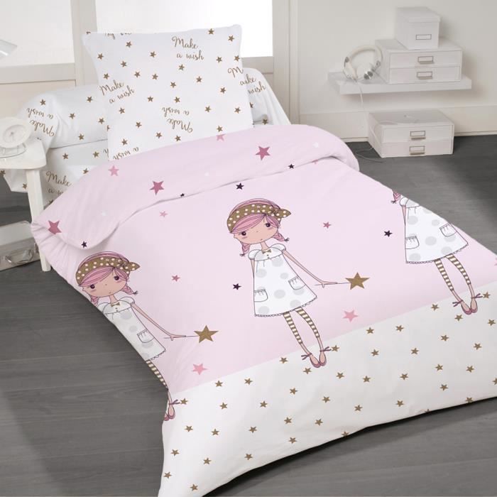 Make a wish - SoulBedroom 100% Coton Parure de lit (Housse ...