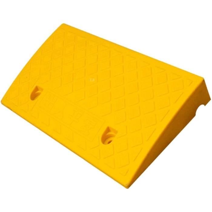 Courti Rampe Trottoir Portable - Caoutchouc Pour Véhicules 3.3T, 50x27cm