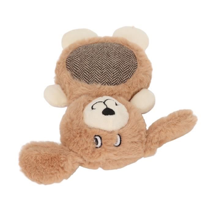 Meilleurs prix pour SURENHAP Jouet pour chien en peluche Jouet en peluche pour chien, nettoyage des dents doux et animalerie jouet Lapin Chien brun