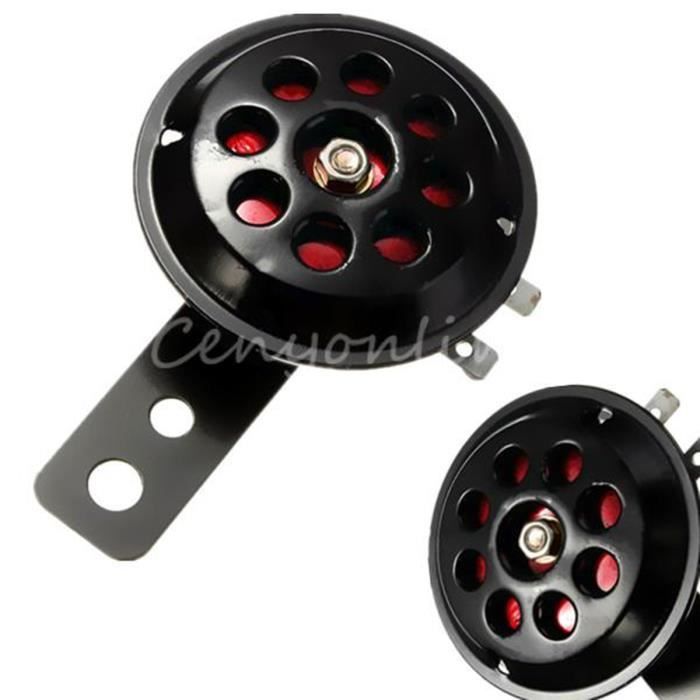 Bocina Electrica Impermeable Universal De La Moto 12V 105dB Negro - Foto 2