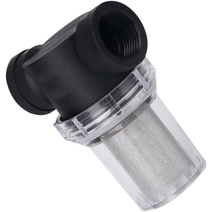 Filtre Aspiration Eau 1/2 Pour Nettoyeur Haute Pression | Double Couche Acier Inox - Équipement Industriel
