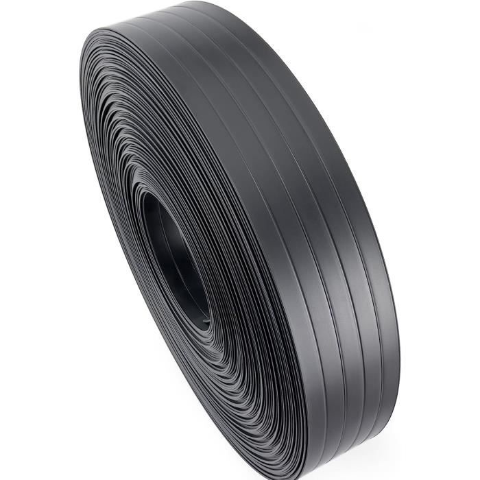 Ruban Brise-vue Pour Clôture 4,75cm X 35m - Résistant UV 450g/m² - 20 Clips Inclus - Couleurs Variées