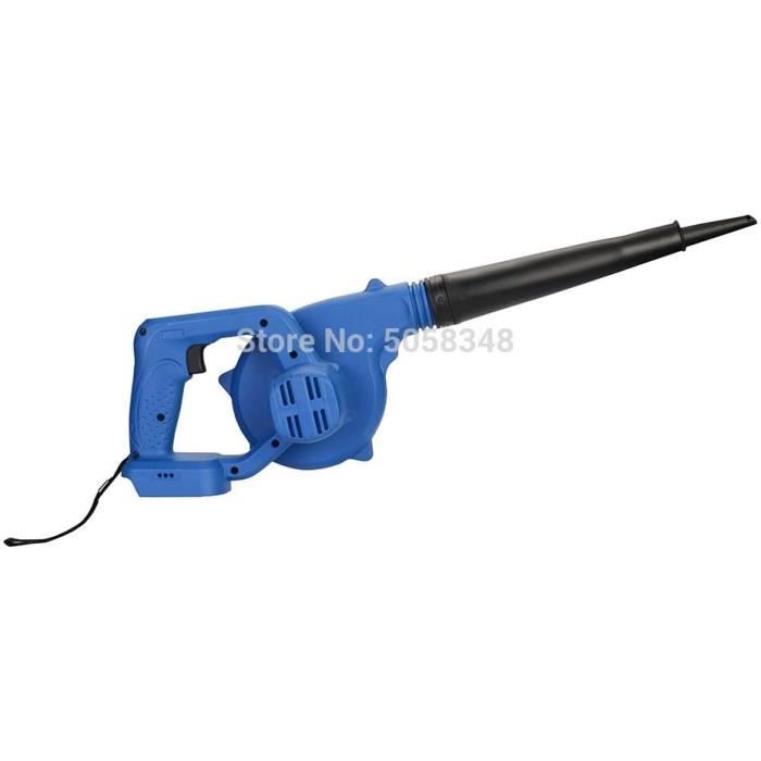 Souffleur à Batterie Makita 18V - Moteur Sans Balais 1050W - Vitesse 32000 Tr/min - Pour Feuilles, Neige, Poussière - Sans Fil Et Portable