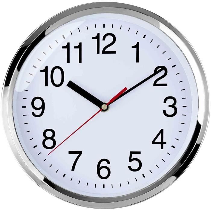 Mécanisme D’horloge Murale Silencieux – 2 Packs Avec Aiguilles Et Chiffres, Alimentation Par Pile, Pour Bricolage, Réparation Ou Création D’horloge DIY - 1