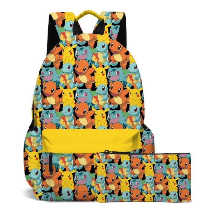Sac à Dos Multicolor Sac à Dos Pokémon Enfant Cartable Pikachu
