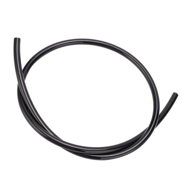 Tube PU 3 Mètres (14 Mm OD X 10 Mm ID) Pour Compresseur à Air – Noir, Résistant Et Flexible