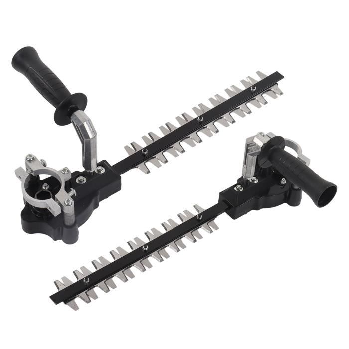 Pièce Remplacement Taille-haie Débroussailleuse Tête Taille-Haie 26mm - Lame Double Acier Manganèse - Pour Débroussailleuse Jardin Lame Débroussailleuse Remplacement