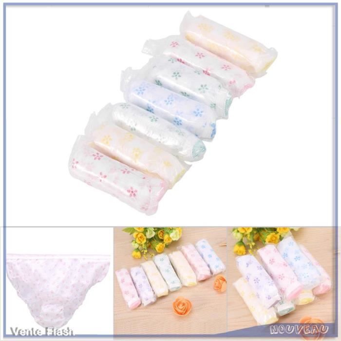 VGEBY Lot de Culottes Jetables Femmes Voyage Grossesse