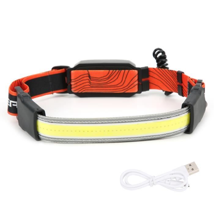 Bandeau Réglable Nylon Pour Lampe Frontale – Support Tête Confortable Pour 1 à 3 Lampes 18650/26650 – Camping & Randonnée