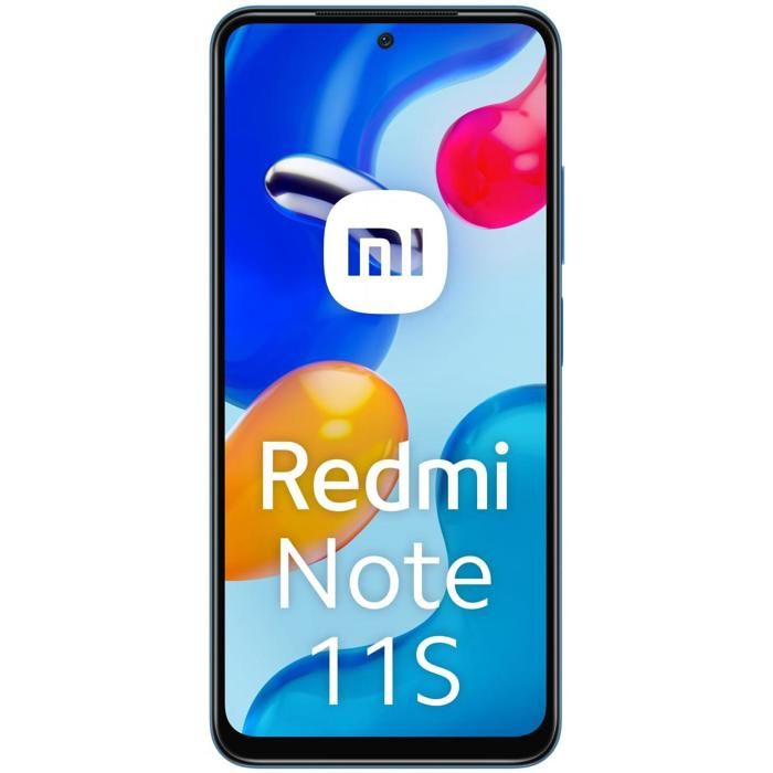 Smartphone - XIAOMI - Redmi Note 11S - 6 Go RAM - 128 Go - Bleu Crépuscule